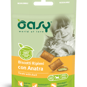 Oasy Biscotti ripieni con Anatra