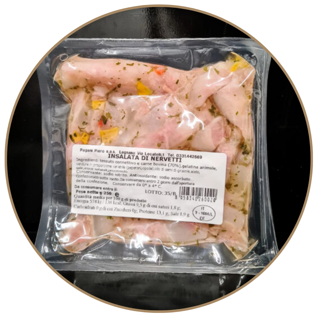 Insalata di nervetti 250 gr. Pagani Piero