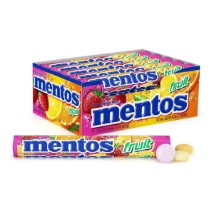 Mentos Frutta Confezione da 40 Pezzi