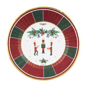 MAXI PIATTI LA FAVOLA DI NATALE 33CM 6PZ