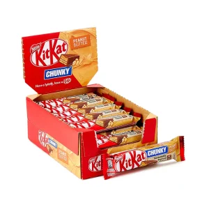 Nestle Kit Kat Chunky Peanut Butter Confezione da 24 Snack