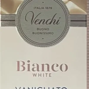 Venchi Tavoletta Bianco Vanigliato Goloso (78g)