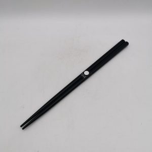 Hashi, bacchette giapponesi in legno di colore nero 22,5cm