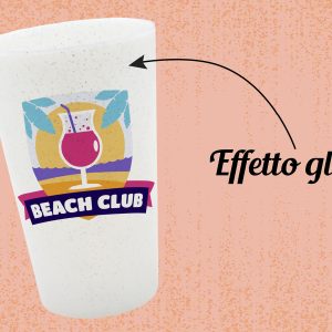 Bicchiere REUSABLE 30- GLITTER