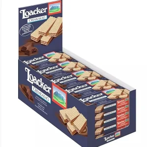 Wafer CremKakao Loacker – Box 45 gr x 25 Pezzi