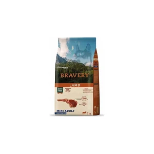 Crocchette per Cani Adulti Bravery Taglia Piccola Gusto Agnello 7kg
