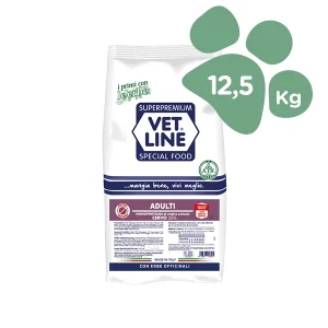 Crocchette per Cani Adulti Vet Line Gusto Cervo 12,5kg