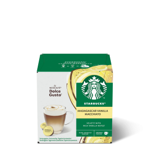 12 capsule STARBUCKS® MADAGASCAR Vanilla Macchiato by Nescafé® Dolce Gusto®