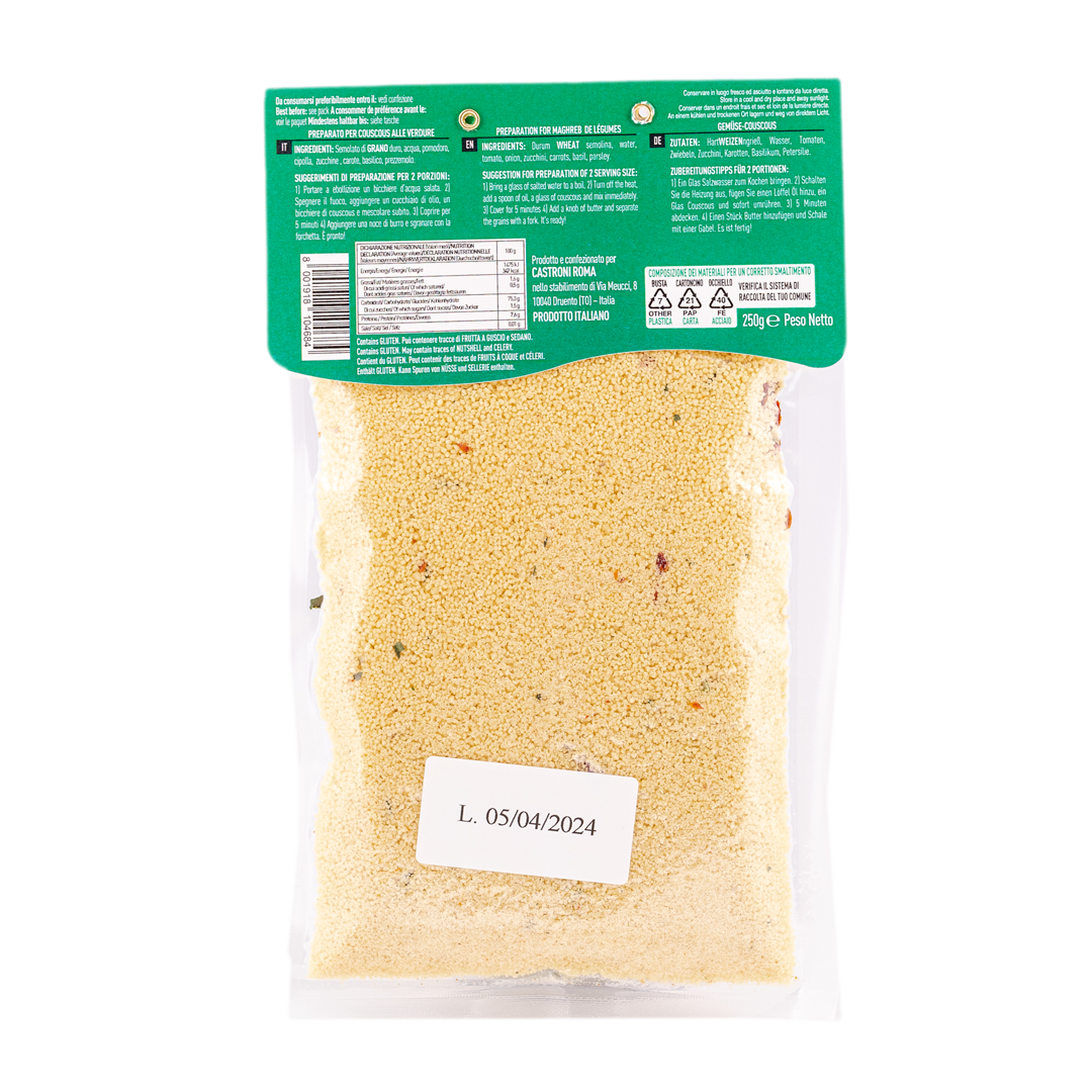 Cous Cous alle Verdure - immagine 2